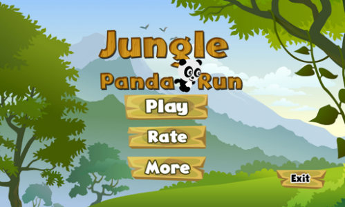 اسکرین شات بازی Jungle Panda Run 1