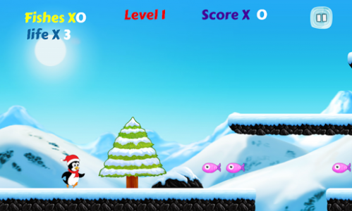 اسکرین شات بازی Polar Penguin Run 3