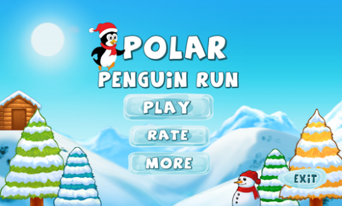 اسکرین شات بازی Polar Penguin Run 1