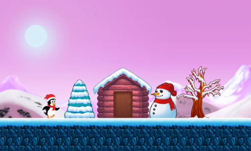 اسکرین شات بازی Polar Penguin Run 8