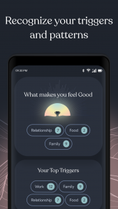 اسکرین شات برنامه Moodlight - Daily Mood Tracker 3