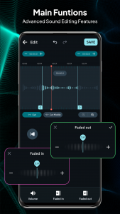 اسکرین شات برنامه Music Cutter & Ringtone Maker 2
