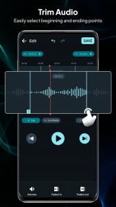 اسکرین شات برنامه Music Cutter & Ringtone Maker 3
