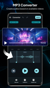 اسکرین شات برنامه Music Cutter & Ringtone Maker 5