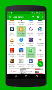 اسکرین شات برنامه Share Apps 3