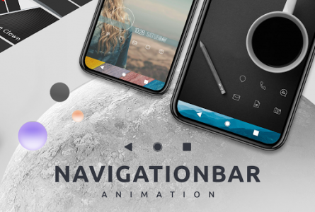 اسکرین شات برنامه NavigationBar Animations - Customize NavBar 1