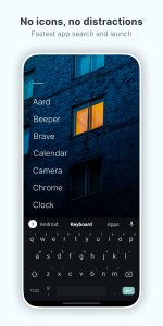 اسکرین شات برنامه Olauncher. Minimal AF Launcher 3