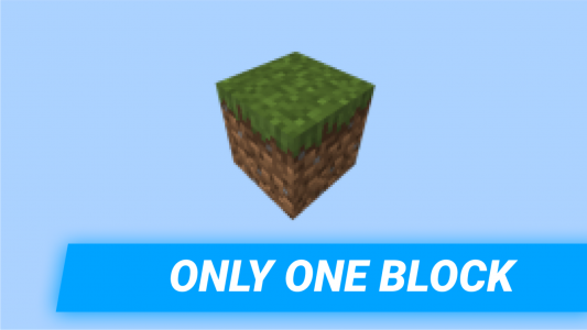 اسکرین شات برنامه One Block for minecraft 3