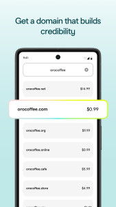 اسکرین شات 1 برنامه GoDaddy Studio: Create & Grow