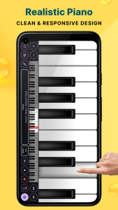 اسکرین شات 1 برنامه Grand Piano and Keyboard