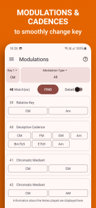 اسکرین شات 8 برنامه Music Theory Companion