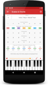 اسکرین شات برنامه Music Companion - many musical tools in single app 2
