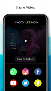 اسکرین شات برنامه Photo Video Slideshow with Music, Easy Video Maker 7