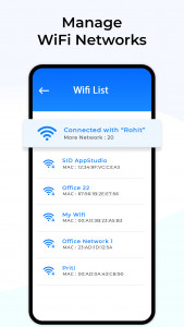 اسکرین شات برنامه WiFi Password: VPN, Speed Test 2