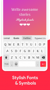 اسکرین شات 2 برنامه Fonts Type – Fonts Keyboard