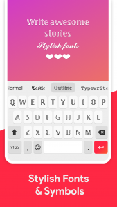 اسکرین شات برنامه Fonts Type – Fonts Keyboard 2