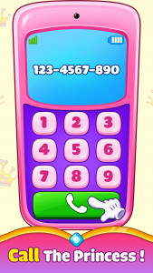اسکرین شات 2 بازی Princess Baby Phone Game