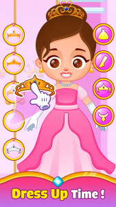 اسکرین شات 3 بازی Princess Baby Phone Game