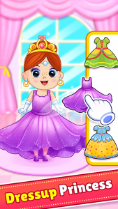 اسکرین شات 2 بازی Princess Baby Phone Games