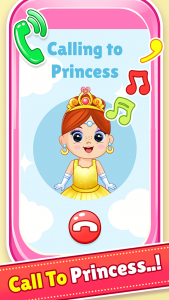 اسکرین شات بازی Princess Baby Phone Games 1