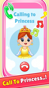 اسکرین شات 1 بازی Princess Baby Phone Games