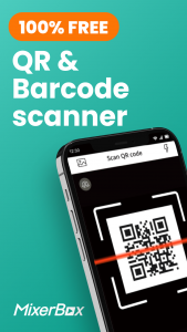 اسکرین شات برنامه FreeScan© QR Code Scanner 1