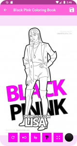 اسکرین شات برنامه Colors: Black Pink K-POP 4