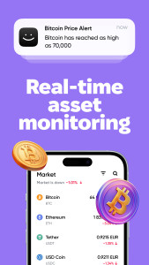 اسکرین شات 3 برنامه Simple: Buy Сrypto BTC, USDT