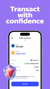 اسکرین شات 5 برنامه Simple: Buy Сrypto BTC, USDT