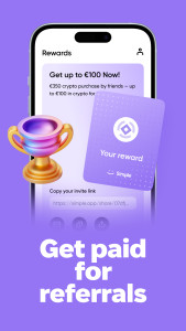 اسکرین شات 8 برنامه Simple: Buy Сrypto BTC, USDT