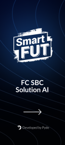 اسکرین شات برنامه Smart FUT - FC SBC Solutions 1