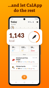 اسکرین شات 3 برنامه CalApp: AI Calorie Tracker