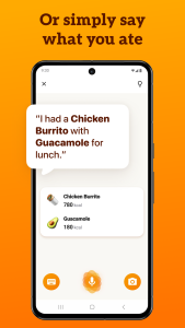 اسکرین شات 4 برنامه CalApp: AI Calorie Tracker