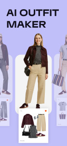 اسکرین شات 1 برنامه Stylix: Outfit Maker & Closet