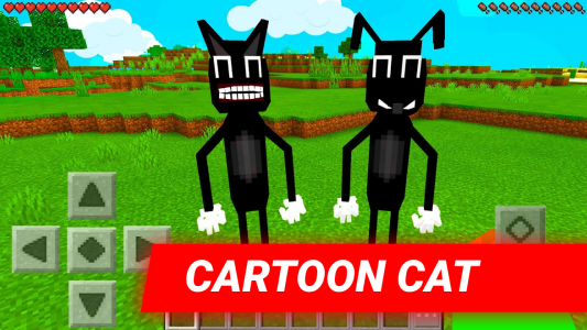 اسکرین شات برنامه Mod Cartoon Cat for Minecraft 1