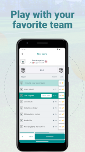 اسکرین شات 1 بازی Superkickoff - Soccer manager