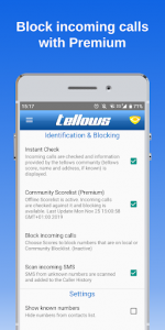 اسکرین شات برنامه tellows - Caller ID & Block 5