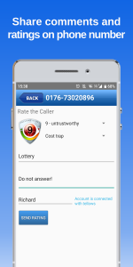 اسکرین شات برنامه tellows - Caller ID & Block 4