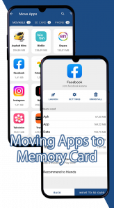 اسکرین شات 1 برنامه ApptoSD - Apps & Files Move SD