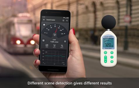 اسکرین شات 2 برنامه Sound Meter - Decibel Meter