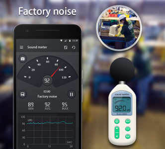 اسکرین شات 6 برنامه Sound Meter - Decibel Meter