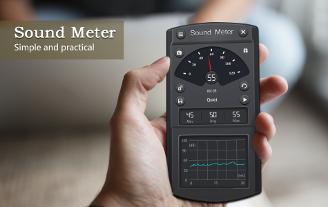 اسکرین شات برنامه Sound Meter - Decibel Meter 1