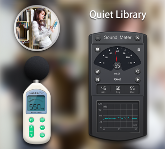 اسکرین شات 3 برنامه Sound Meter - Decibel Meter