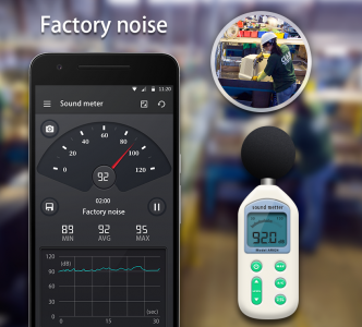 اسکرین شات برنامه Sound Meter - Decibel Meter 6