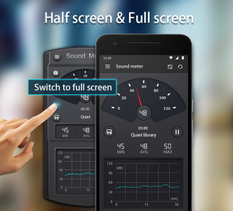 اسکرین شات 4 برنامه Sound Meter - Decibel Meter