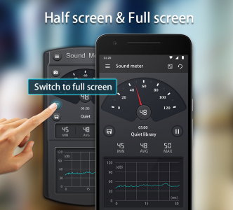 اسکرین شات برنامه Sound Meter - Decibel Meter 4