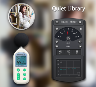 اسکرین شات 3 برنامه Sound Meter - Decibel Meter