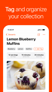 اسکرین شات برنامه Umami - Recipe Manager 4