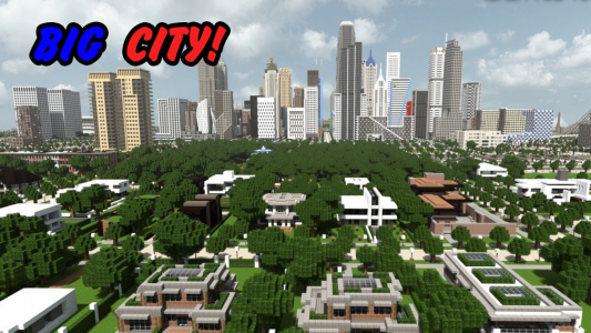 اسکرین شات برنامه City for MCPE Maps 1