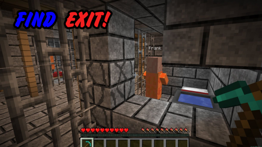 اسکرین شات برنامه Prison Escape Map for MCPE 3